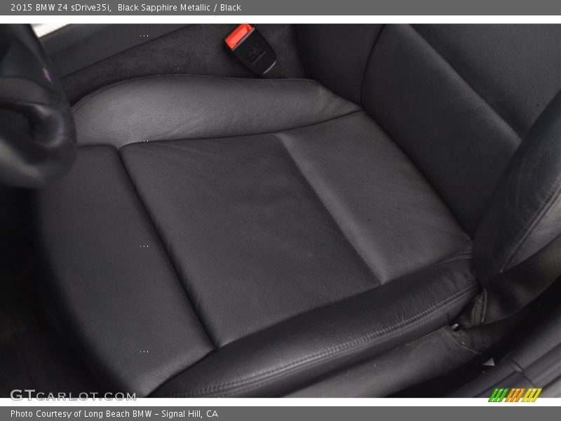 Black Sapphire Metallic / Black 2015 BMW Z4 sDrive35i