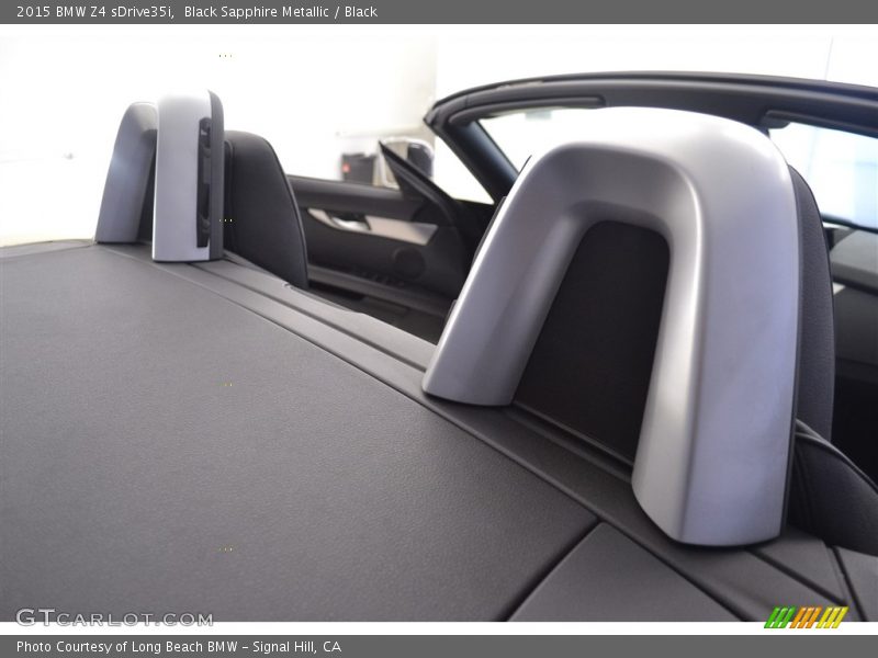 Black Sapphire Metallic / Black 2015 BMW Z4 sDrive35i