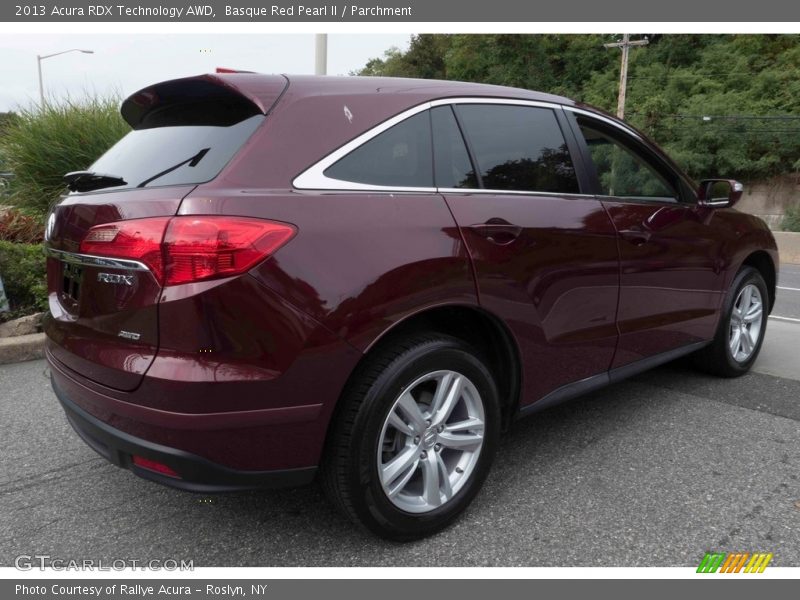Basque Red Pearl II / Parchment 2013 Acura RDX Technology AWD