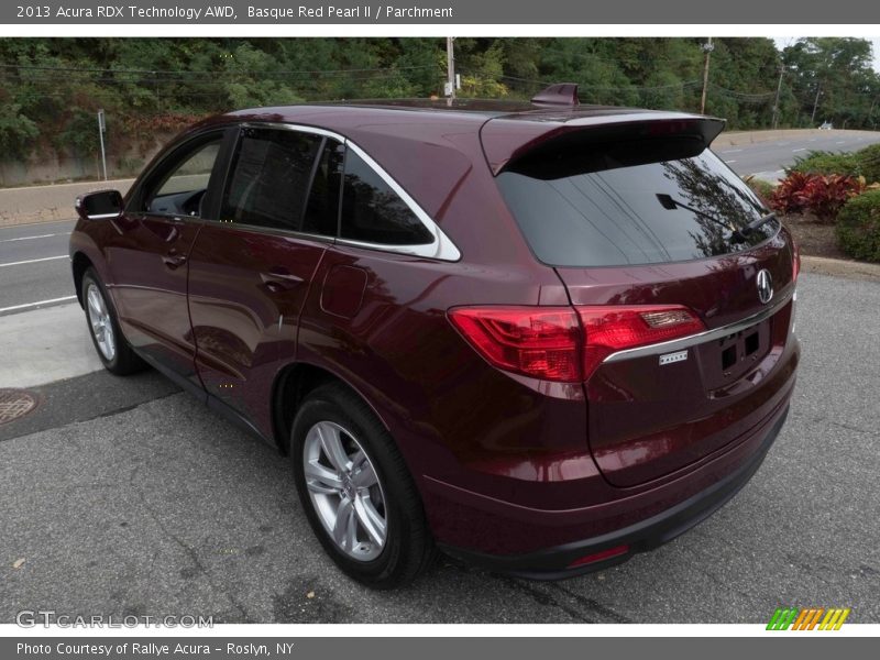 Basque Red Pearl II / Parchment 2013 Acura RDX Technology AWD