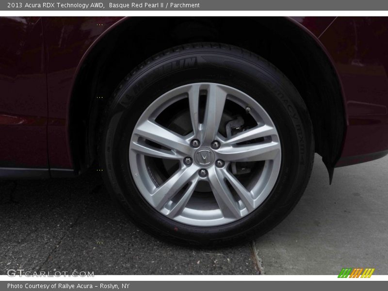 Basque Red Pearl II / Parchment 2013 Acura RDX Technology AWD