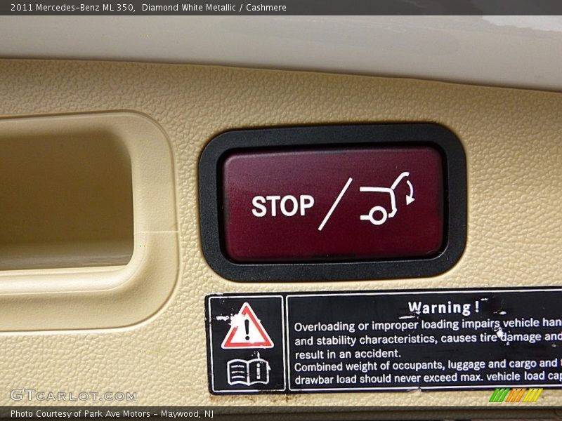 Diamond White Metallic / Cashmere 2011 Mercedes-Benz ML 350