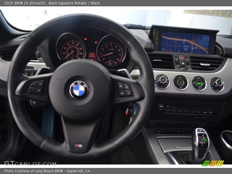 Black Sapphire Metallic / Black 2015 BMW Z4 sDrive35i