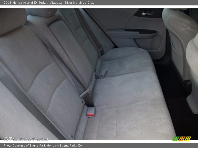 Alabaster Silver Metallic / Gray 2013 Honda Accord EX Sedan