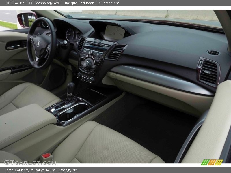 Basque Red Pearl II / Parchment 2013 Acura RDX Technology AWD
