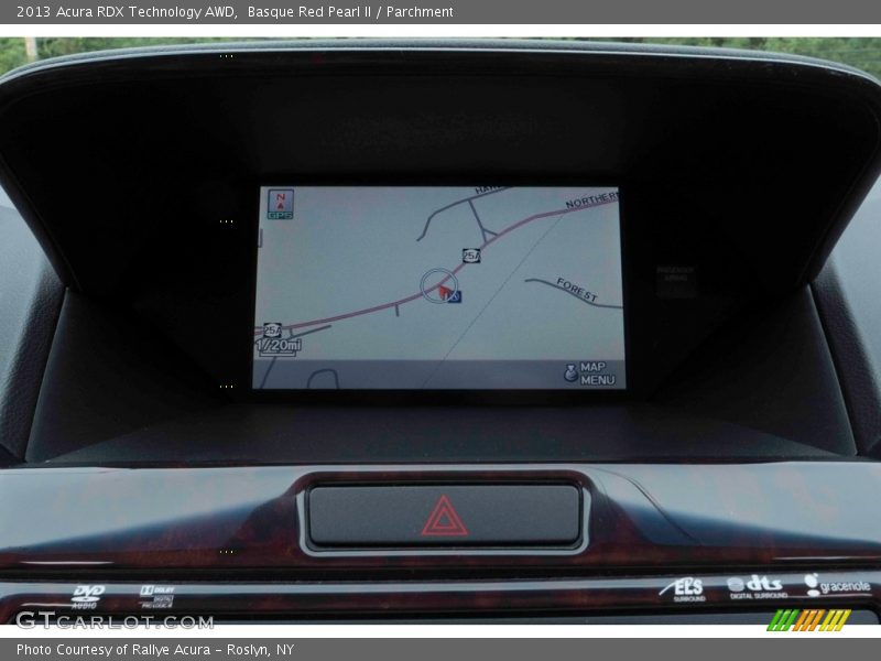 Basque Red Pearl II / Parchment 2013 Acura RDX Technology AWD