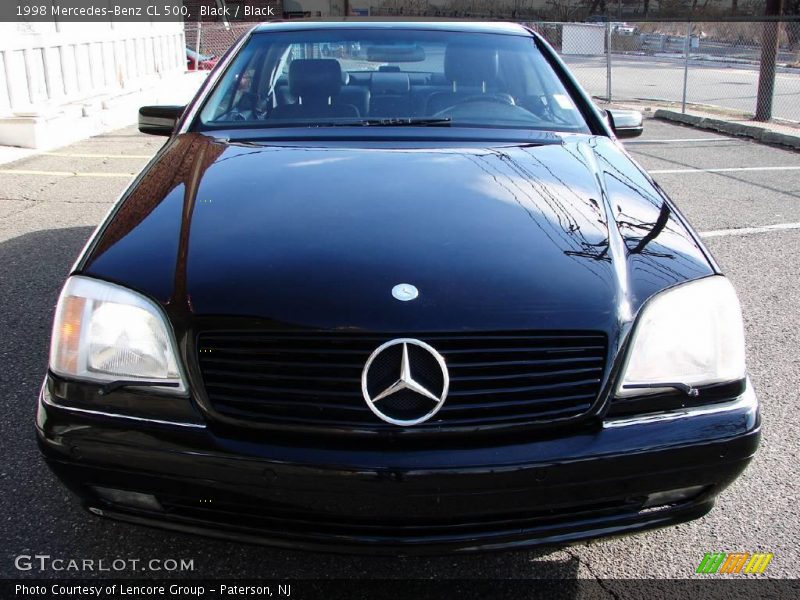 Black / Black 1998 Mercedes-Benz CL 500