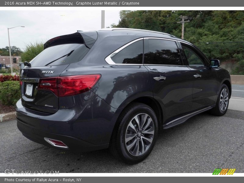 Graphite Luster Metallic / Graystone 2016 Acura MDX SH-AWD Technology