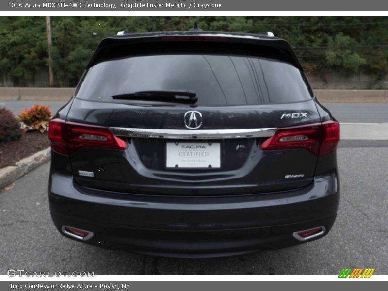 Graphite Luster Metallic / Graystone 2016 Acura MDX SH-AWD Technology