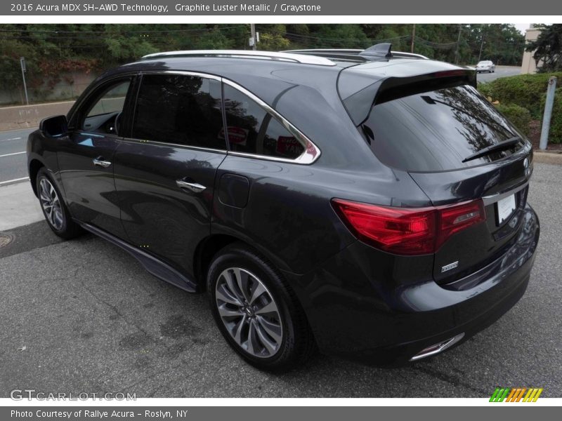 Graphite Luster Metallic / Graystone 2016 Acura MDX SH-AWD Technology
