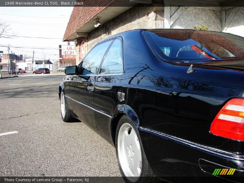 Black / Black 1998 Mercedes-Benz CL 500