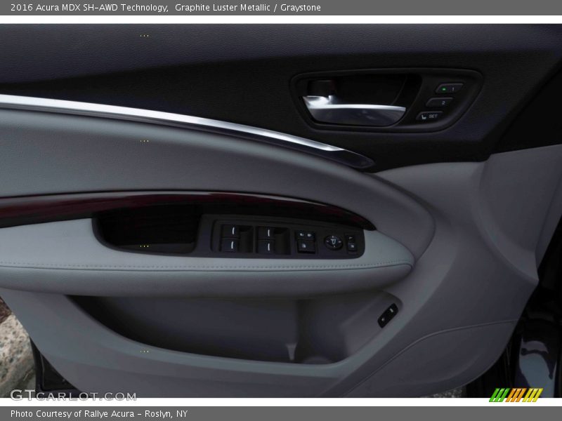 Graphite Luster Metallic / Graystone 2016 Acura MDX SH-AWD Technology