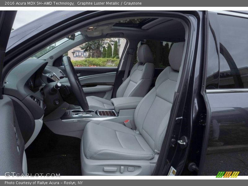 Graphite Luster Metallic / Graystone 2016 Acura MDX SH-AWD Technology