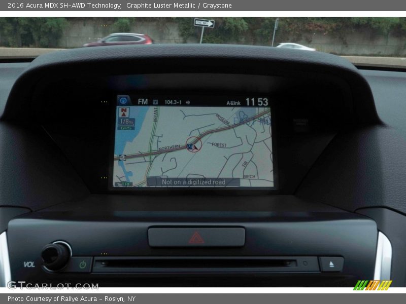 Graphite Luster Metallic / Graystone 2016 Acura MDX SH-AWD Technology