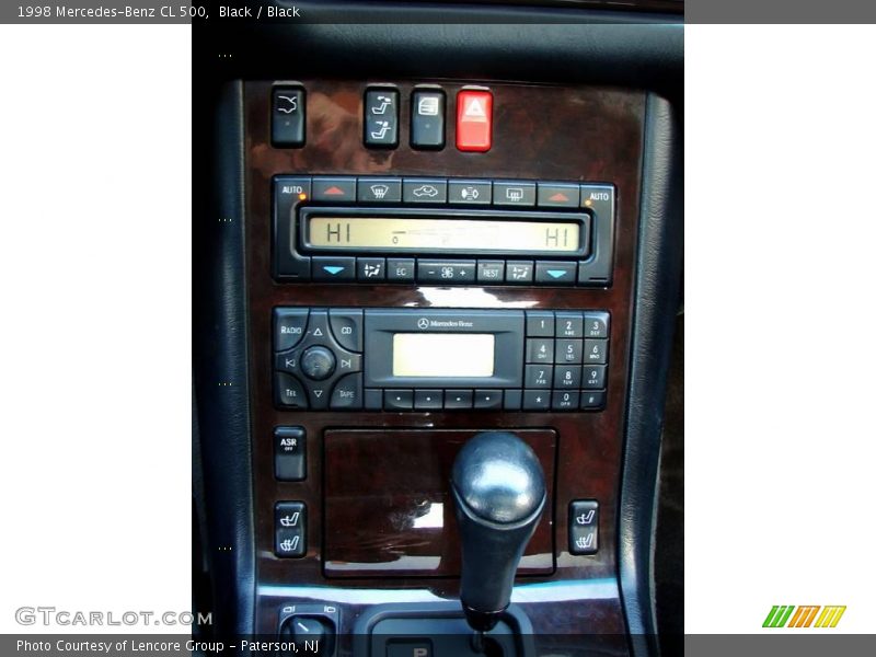 Black / Black 1998 Mercedes-Benz CL 500