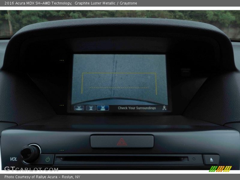 Graphite Luster Metallic / Graystone 2016 Acura MDX SH-AWD Technology
