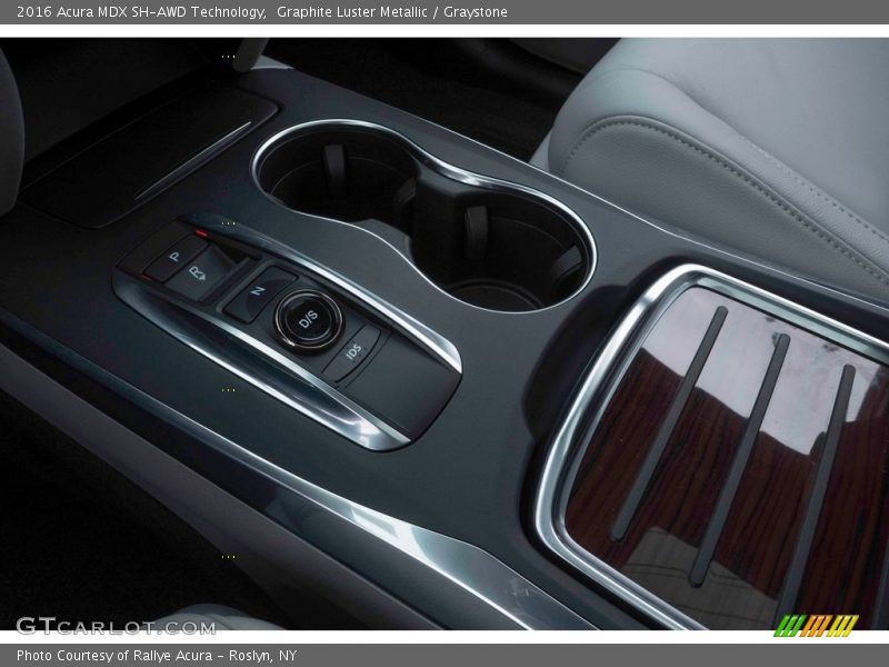 Graphite Luster Metallic / Graystone 2016 Acura MDX SH-AWD Technology
