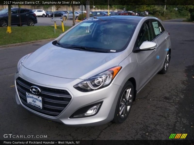Symphony Air Silver / Black 2017 Hyundai Elantra GT
