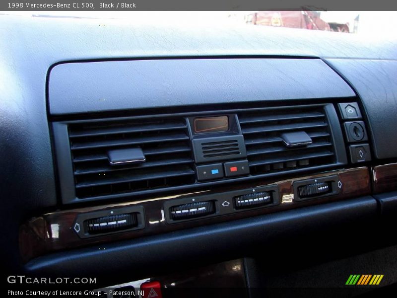 Black / Black 1998 Mercedes-Benz CL 500