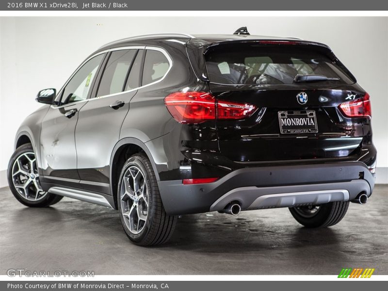 Jet Black / Black 2016 BMW X1 xDrive28i