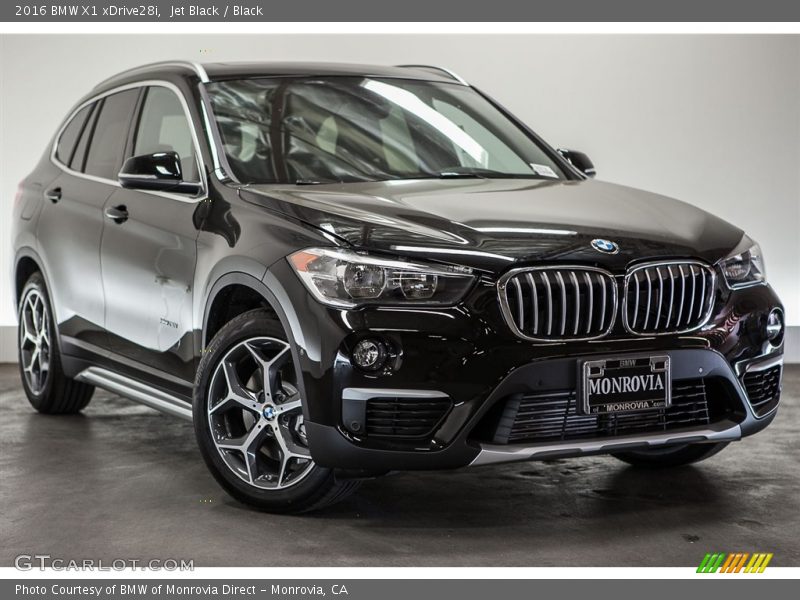 Jet Black / Black 2016 BMW X1 xDrive28i