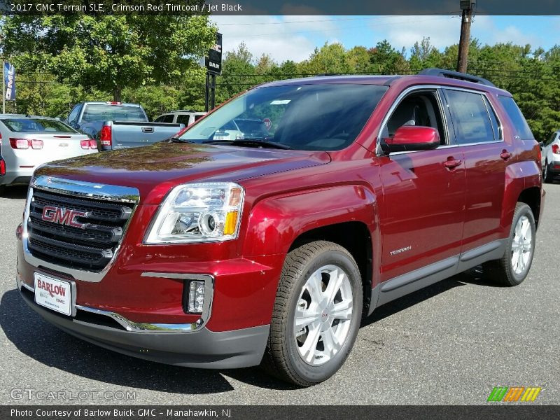 Crimson Red Tintcoat / Jet Black 2017 GMC Terrain SLE