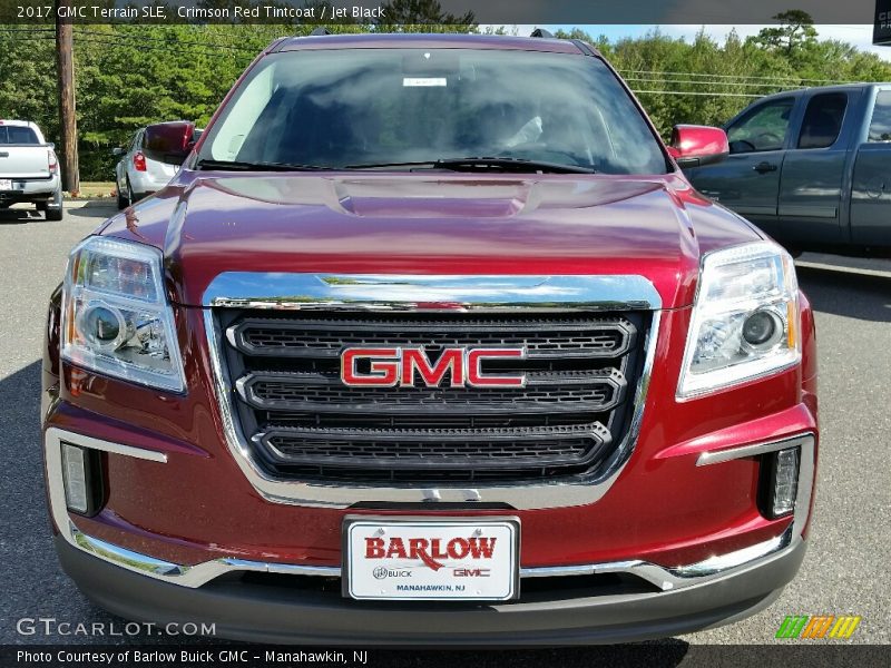 Crimson Red Tintcoat / Jet Black 2017 GMC Terrain SLE