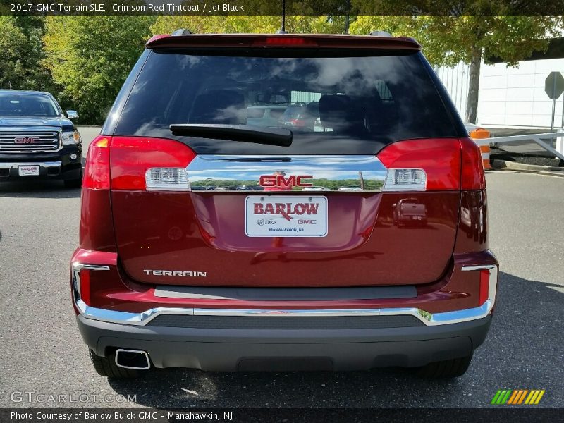 Crimson Red Tintcoat / Jet Black 2017 GMC Terrain SLE