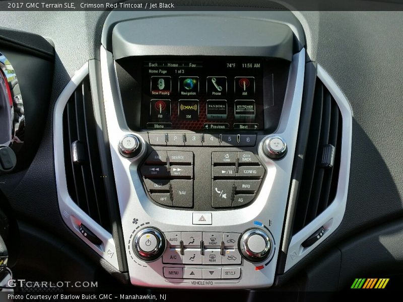Crimson Red Tintcoat / Jet Black 2017 GMC Terrain SLE