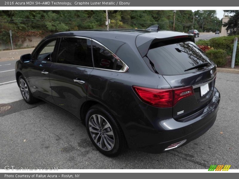 Graphite Luster Metallic / Ebony 2016 Acura MDX SH-AWD Technology