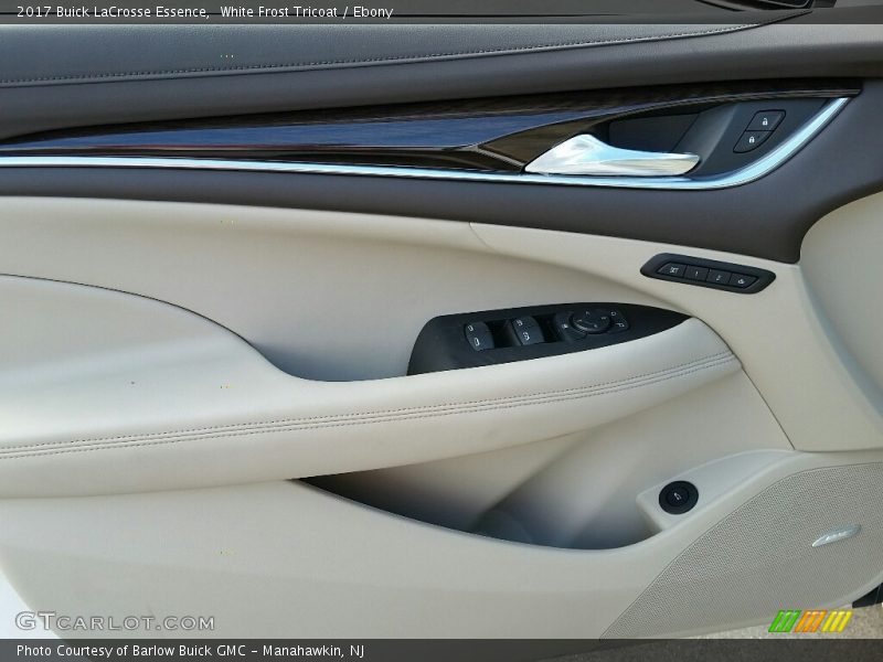 White Frost Tricoat / Ebony 2017 Buick LaCrosse Essence