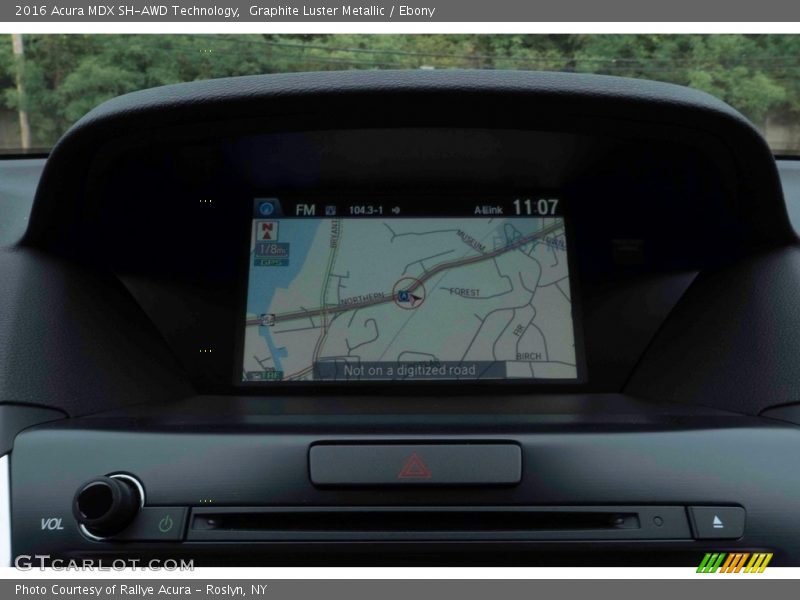 Graphite Luster Metallic / Ebony 2016 Acura MDX SH-AWD Technology