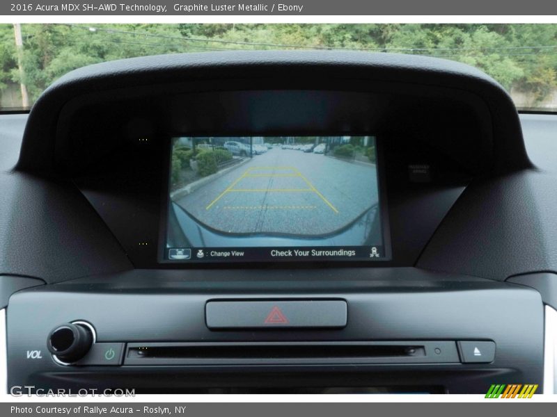 Graphite Luster Metallic / Ebony 2016 Acura MDX SH-AWD Technology