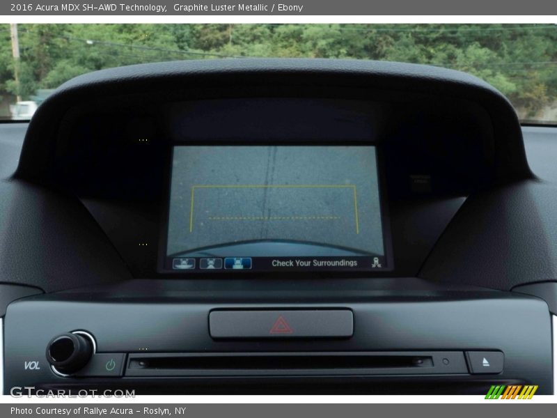 Graphite Luster Metallic / Ebony 2016 Acura MDX SH-AWD Technology