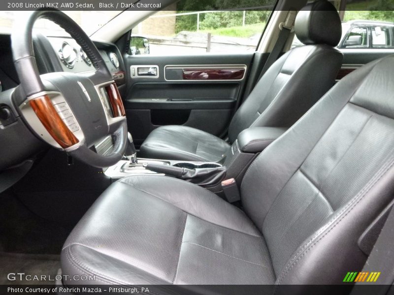 Black / Dark Charcoal 2008 Lincoln MKZ AWD Sedan