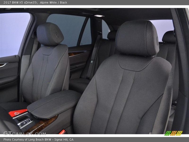 Alpine White / Black 2017 BMW X5 sDrive35i