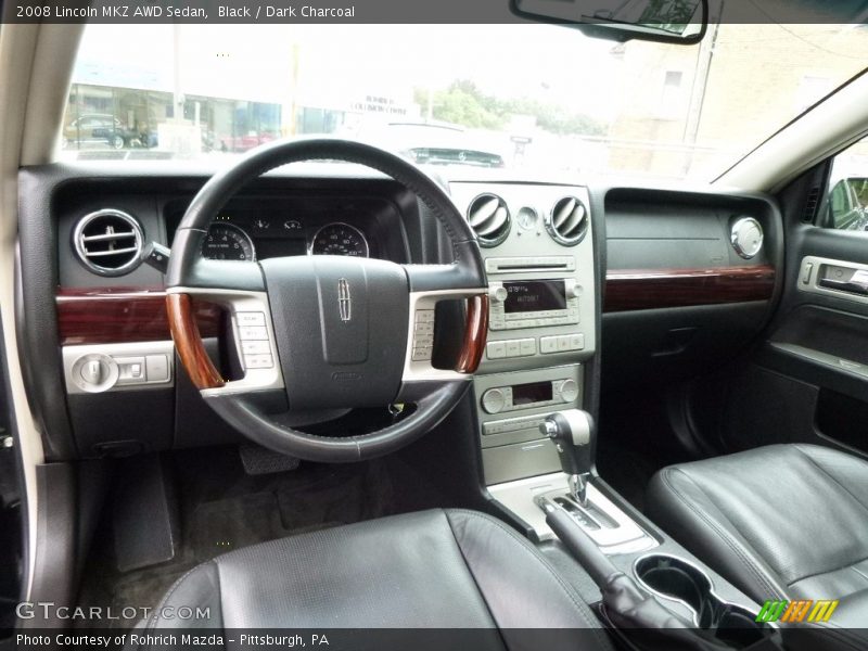 Black / Dark Charcoal 2008 Lincoln MKZ AWD Sedan