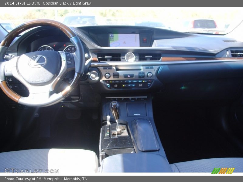 Obsidian Black / Light Gray 2014 Lexus ES 350