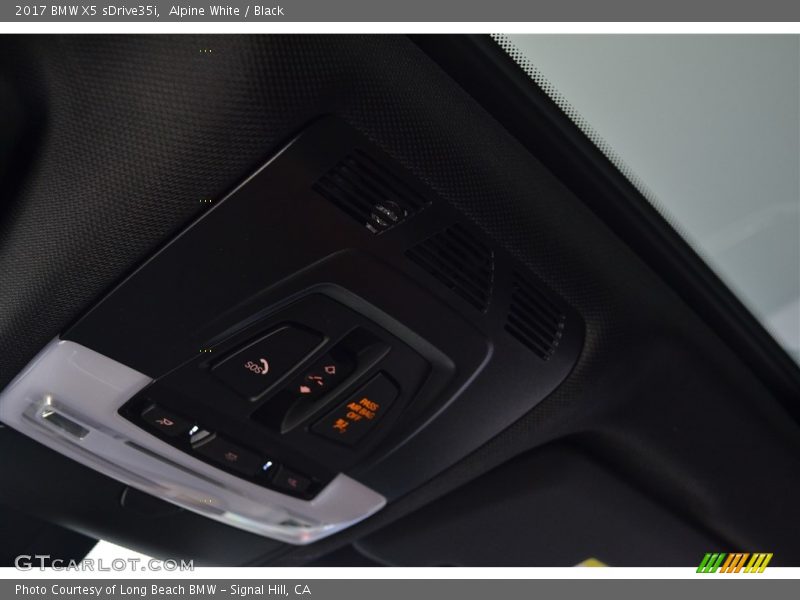 Alpine White / Black 2017 BMW X5 sDrive35i