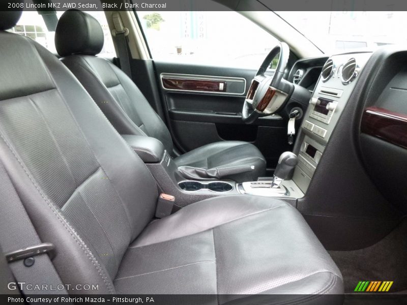 Black / Dark Charcoal 2008 Lincoln MKZ AWD Sedan