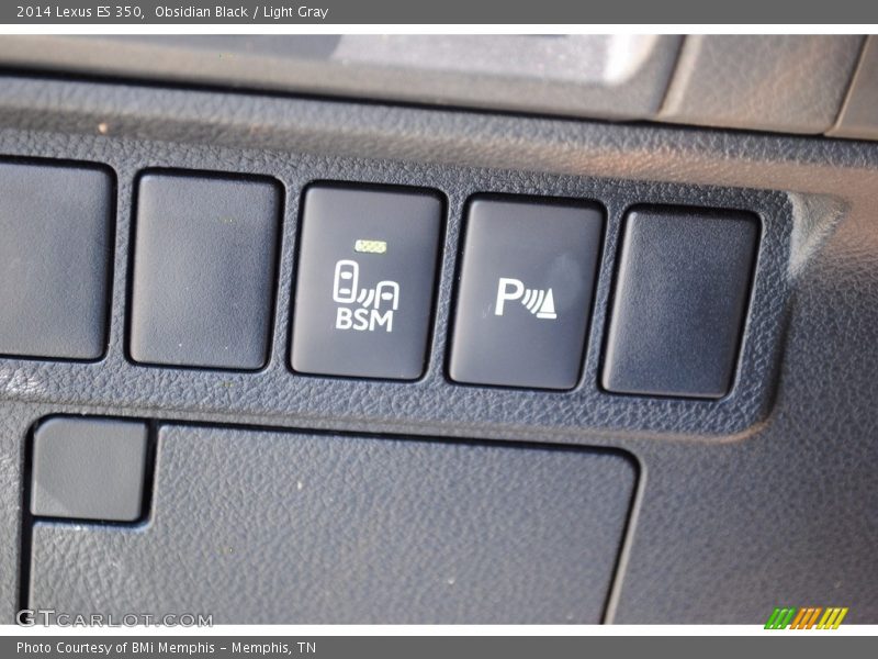 Obsidian Black / Light Gray 2014 Lexus ES 350