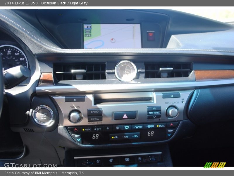 Obsidian Black / Light Gray 2014 Lexus ES 350