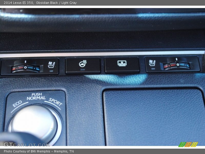 Obsidian Black / Light Gray 2014 Lexus ES 350