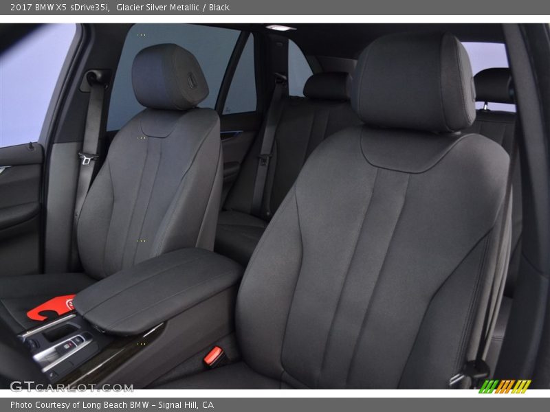 Glacier Silver Metallic / Black 2017 BMW X5 sDrive35i