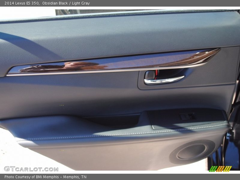 Obsidian Black / Light Gray 2014 Lexus ES 350