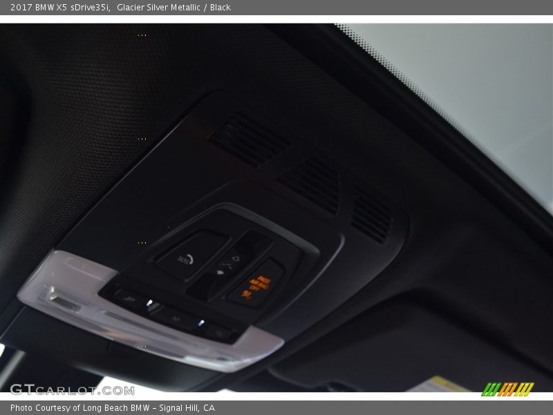 Glacier Silver Metallic / Black 2017 BMW X5 sDrive35i
