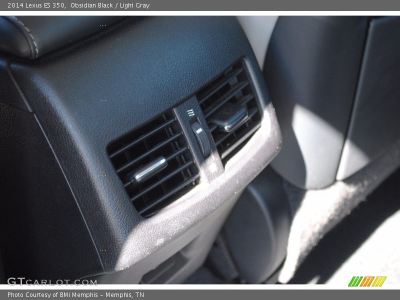 Obsidian Black / Light Gray 2014 Lexus ES 350