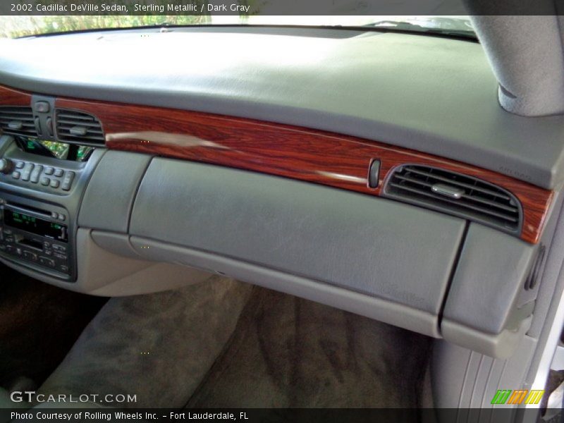 Sterling Metallic / Dark Gray 2002 Cadillac DeVille Sedan