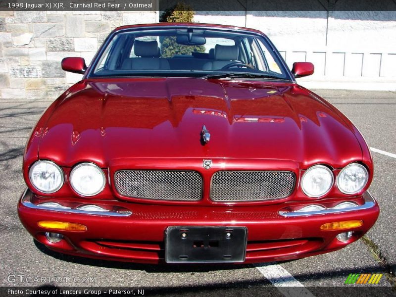 Carnival Red Pearl / Oatmeal 1998 Jaguar XJ XJR