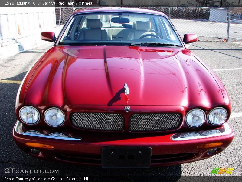 Carnival Red Pearl / Oatmeal 1998 Jaguar XJ XJR